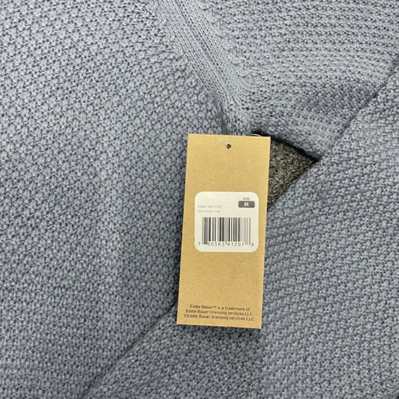 Eddie Bauer NWT Sweater Knitted Men’ Size M - Picture 4 of 12
